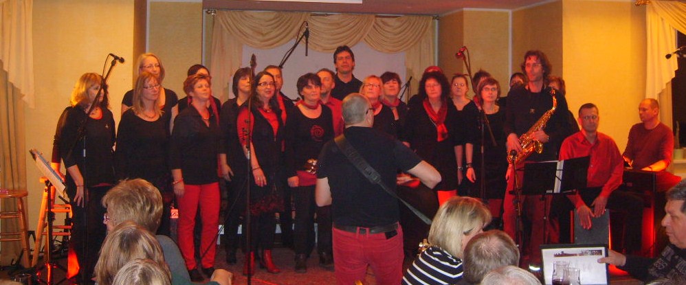 heartChor-Auftritt im Hotel Ecktannen